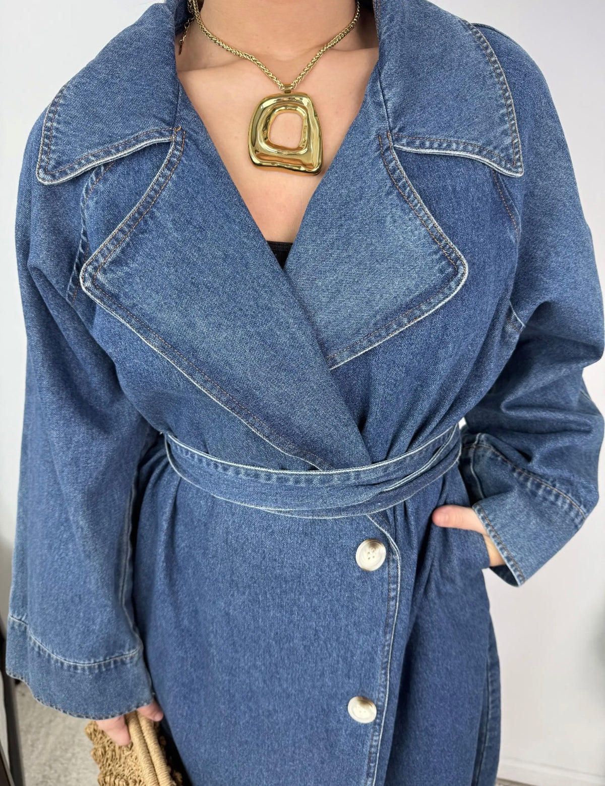 Trench en
Jean Oversize Asha